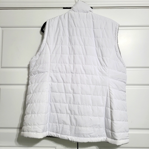 Free Country White Puffer Vest - Picture 6 of 6